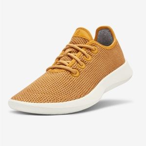 allbirds Women’s Tree Runners. Lux Honey, Cream Hush Sole, size 8, EUC